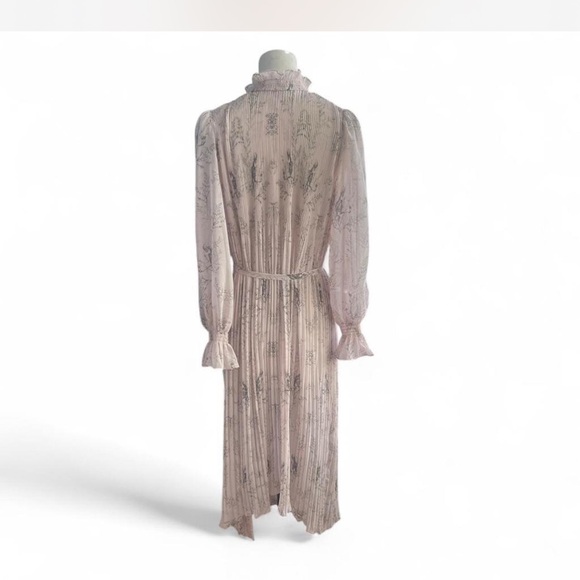 All Saints Pink Skull dress with tie waist - afp-fysiotherapie.nl